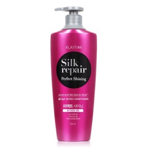 엘라스틴 실크리페어 퍼펙트 샤이닝 골드실크 컨디셔너 550ml (4개)_이미지