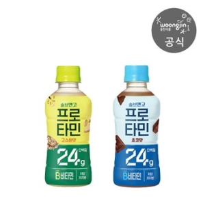 웅진식품 솔브앤고 프로타민 초코맛 250ml (12개)
