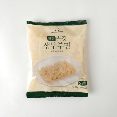 한둘 쫄깃 생두부면 320g [1개]