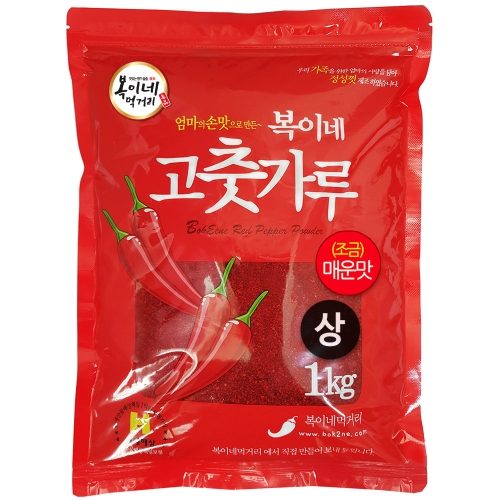 고춧가루 조금매운맛 김치용 상 1kg 1개