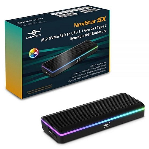 NexStar SX NST-210C3-RGB M.2 외장케이스 해외구매