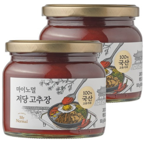 마이노멀 저당 고추장 500g (2개)_이미지