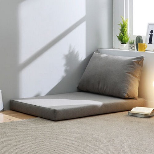 1200 코젯 쿠션 패브릭 좌식소파 1인용