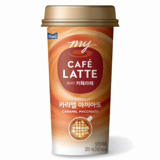 마이 카페라떼 카라멜 마끼아또 220ml