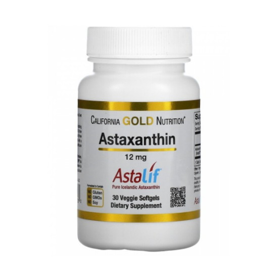 아스타잔틴 12mg 30베지캡슐 (해외)