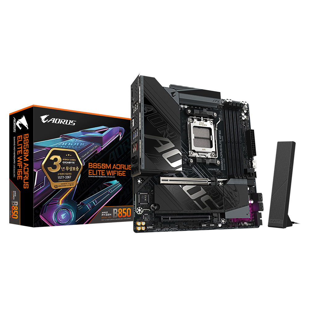 GIGABYTE B850M AORUS ELITE WIFI6E ���̾���