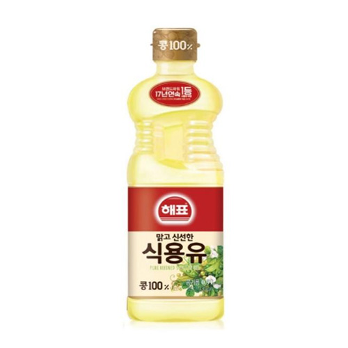 해표 식용유 900ml (1개)_이미지