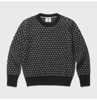 올젠 올리버 도트 자카드 스웨터 ZLC4ER1107