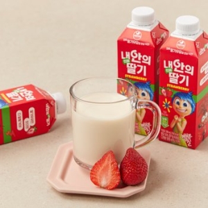 서울우유 내 안의 진짜 딸기 280ml (3개)_이미지