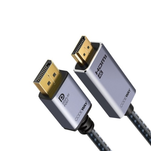 티에프엔아이엔씨 코드웨이 DP to HDMI 액티브 케이블 (5m)_이미지