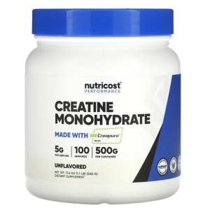 뉴트리코스트 크레아틴 일수화물 무맛 500g