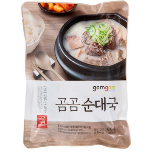 쿠팡 곰곰 순대국 600g (8개)_이미지