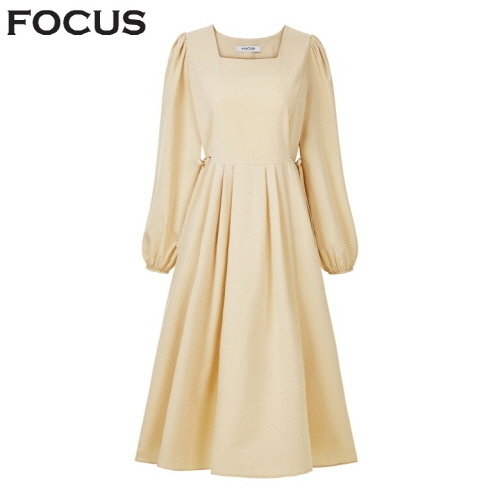 포커스 사이드리본플레어원피스_VFI4S1OP3241