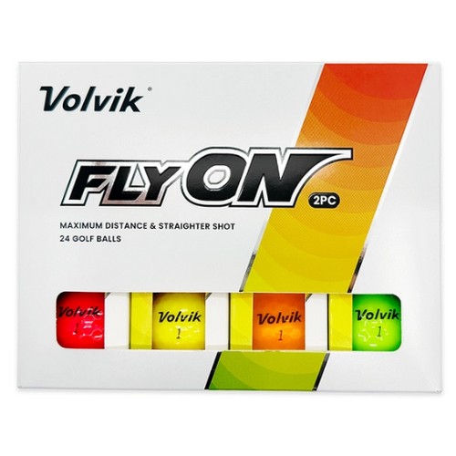 볼빅 플라이온 2피스 (컬러공, 24개)_이미지