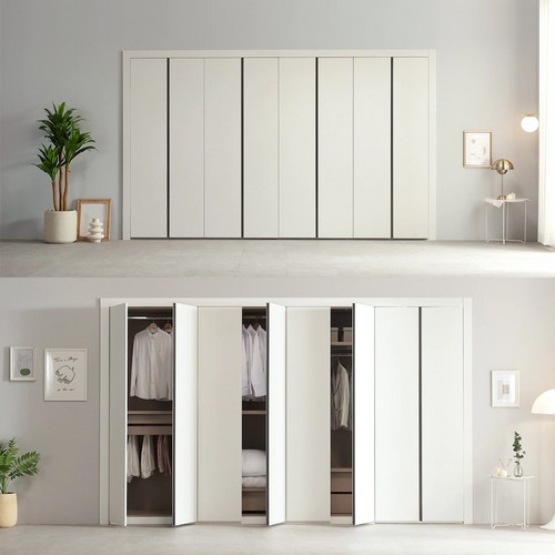 엔아이 베이직 여닫이 붙박이장 (30cm)