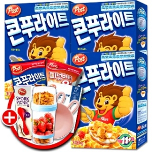 동서식품 포스트 <b>아몬드</b> <b>후레이크</b> 300g 3개+ 랜덤 <b>아몬드</b> <b>후레이크</b> 300g 3개