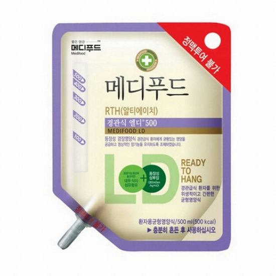 한국메디칼푸드 메디푸드 RTH(알티에이치) 경관식 엘디 500 500ml (20개)_이미지