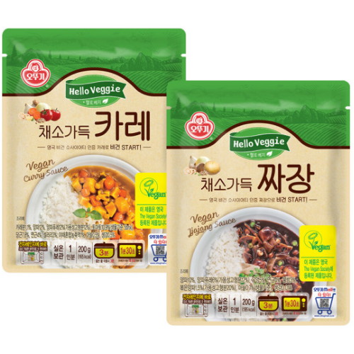 오뚜기 헬로베지 채소가득 2종 200g (6개)_이미지