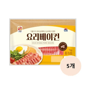 사조오양 요리 베이컨 1kg (5개)_이미지