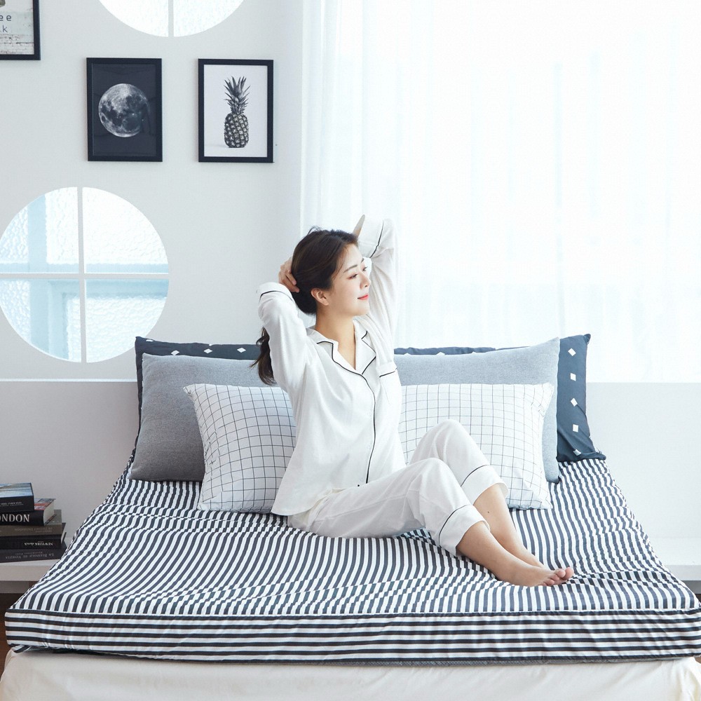 라익미 방수 난연 초코 매트리스 12cm (퀸 Q)_이미지