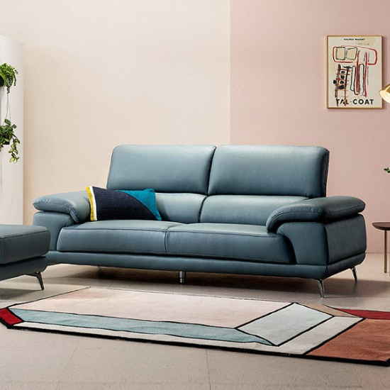 자코모 베니 천연가죽 소파 3인용 (스툴포함)_이미지