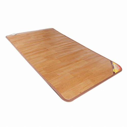 한일의료기 황토 우드 친환경 온돌마루 온열 카페트매트 (싱글, 100x183cm)_이미지