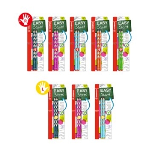 스타빌로 이지그래프 연필B 어린이연필 글씨연습 2본 2매입