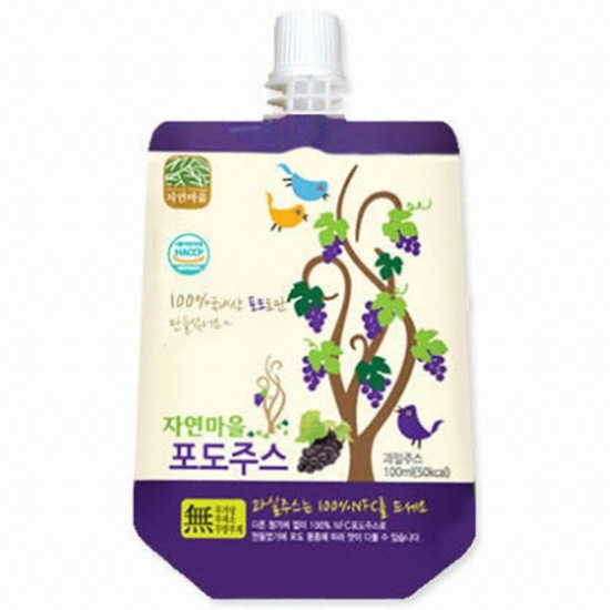 마하농원 자연마을 포도주스 100ml (30개)