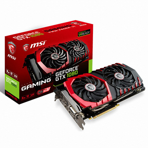 MSI 지포스 GTX1080 게이밍 D5X 8GB 트윈프로져6