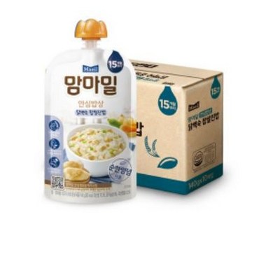 매일유업 맘마밀 안심밥상 닭백숙 찹쌀진밥 140g (95개)_이미지