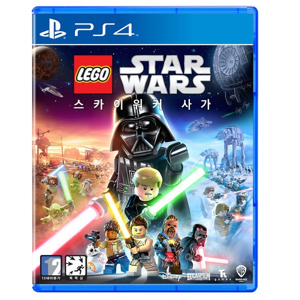  레고 스타워즈: 스카이워커 사가 한글판 PS4, 패키지디스크