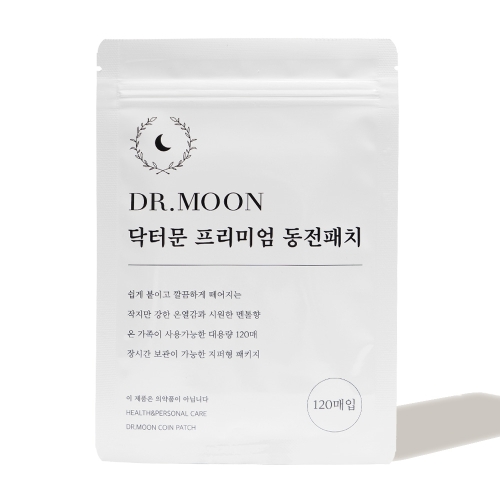 대전탄산업 닥터문 프리미엄 동전패치 멘톨향 120개 (1개)_이미지