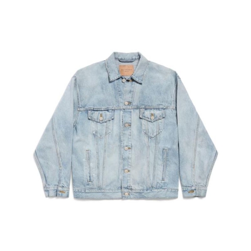 발렌시아가 자켓 861410TTWB1 4009 DIRTY LIGHT BLUE