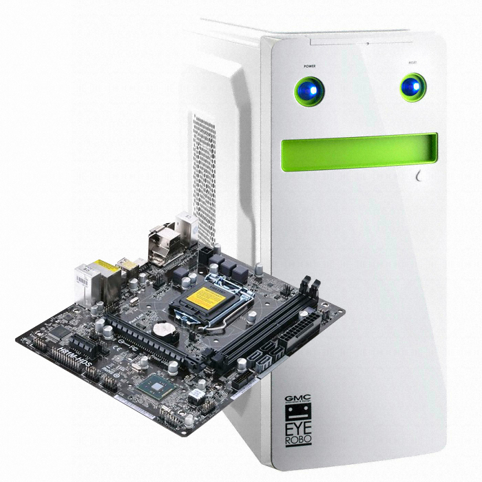 아이로보 화이트 + ASRock H81M-HDS 에즈윈