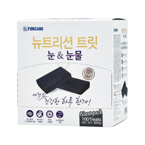 포켄스 뉴트리션 트릿 눈&눈물 800g (8g x 100p) (1개)
