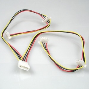 GC Coms 12V 전원 4분배 케이블 P2616 (0.47m)_이미지