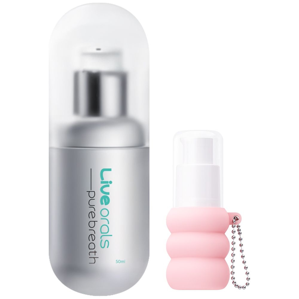 퓨어브레스 오라케어 농축가글액 50ml + 키링 10ml