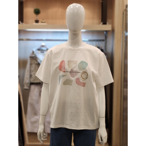  튜브 엔씨엑스코 조약돌 티셔츠 TURA24531 FREE 화이트