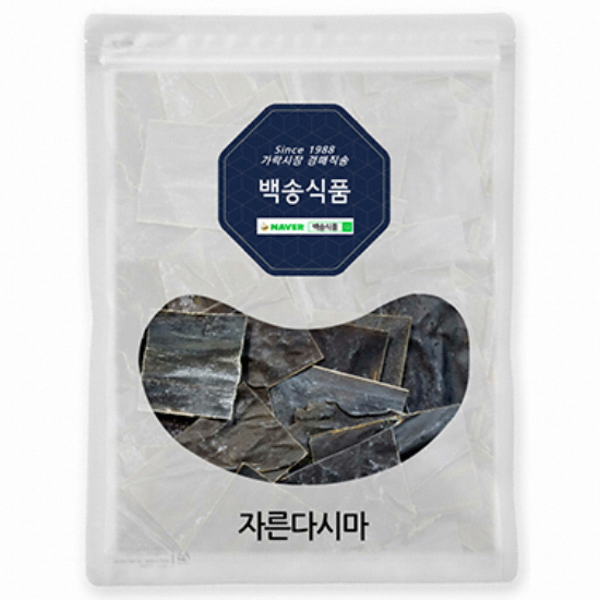 백송식품 자른 다시마 1kg (1개)_이미지