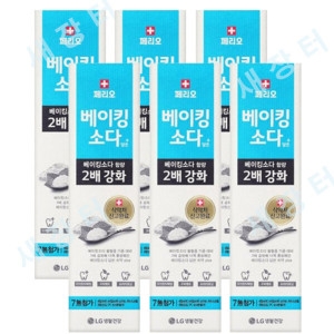 페리오 베이킹소다 담은 치약 플러스 100g (6개)_이미지