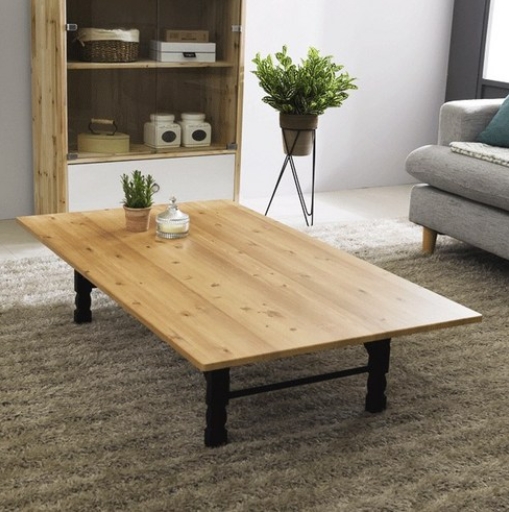 일송가구 베이직 접이식 좌식 테이블 특대 (120x70cm)_이미지