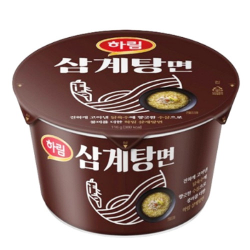 하림 삼계탕면 107g