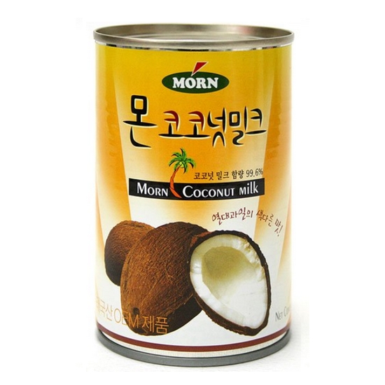엠앤에프 몬(MORN) 몬 코코넛밀크 400ml (24개)_이미지