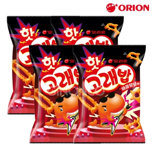 오리온 핫고래밥 매콤양념맛 118g (4개)_이미지