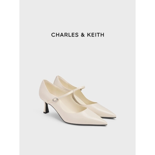 찰스앤키스 26년봄신상 광택 뾰족코 하이힐 단화 CHARLESKEITH CK1-61720251_이미지