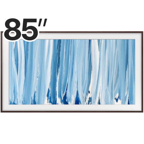 삼성전자 더 프레임 프로 KQ85LSH03WFXKR (스탠드, 플랫 브라운)