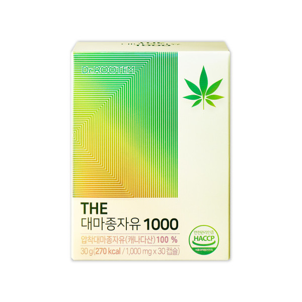 닥터루템 THE 대마종자유 1000 30캡슐 (2개)_이미지