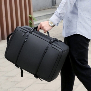  남자 가방 코팅 출장 회사원 USB 백팩 DB0627