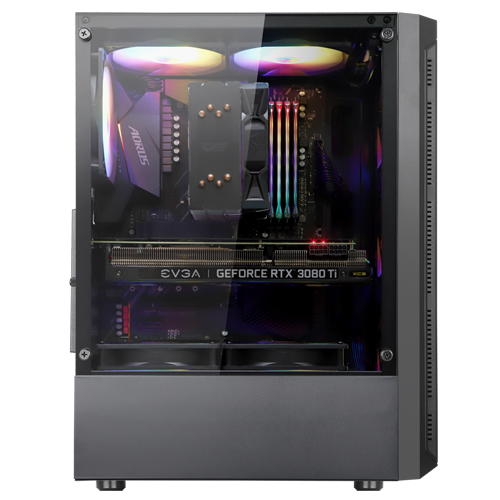 darkFlash DK300 RGB 강화유리 (블랙)_이미지