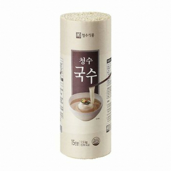 청수식품 청수 국수 두루마리 1.5kg (3개)_이미지